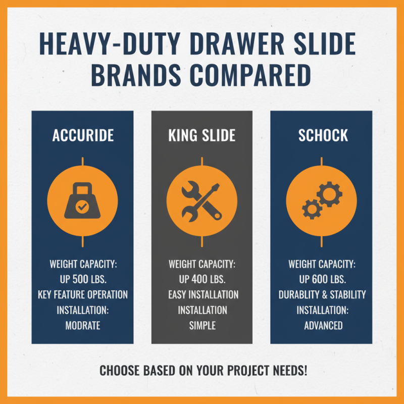 Top Heavy Duty Drawer Slides for Global Buyers to Consider?