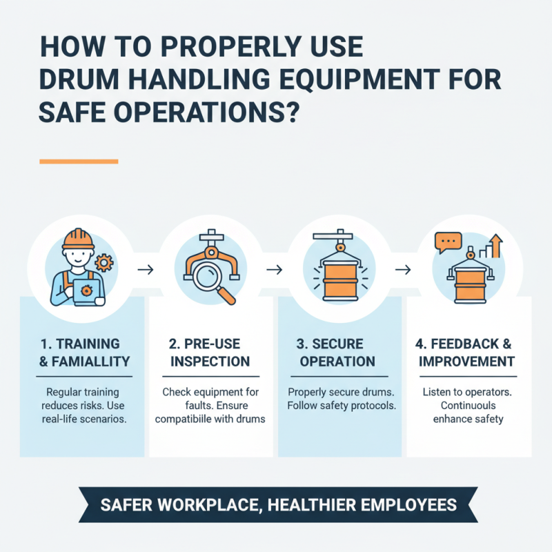 How to Properly Use Drum Handling Equipment for Safe Operations?