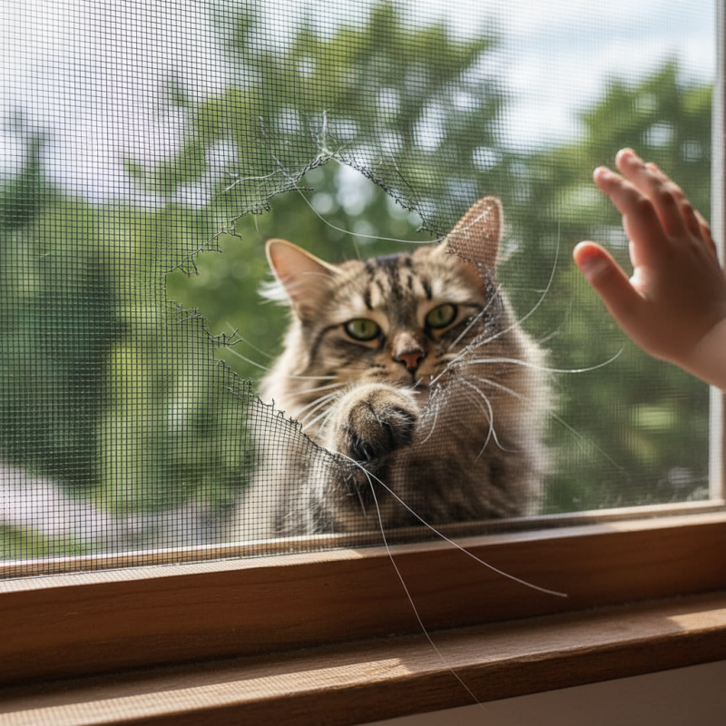 Why Do Window Screens Tear Easily and How to Prevent It?