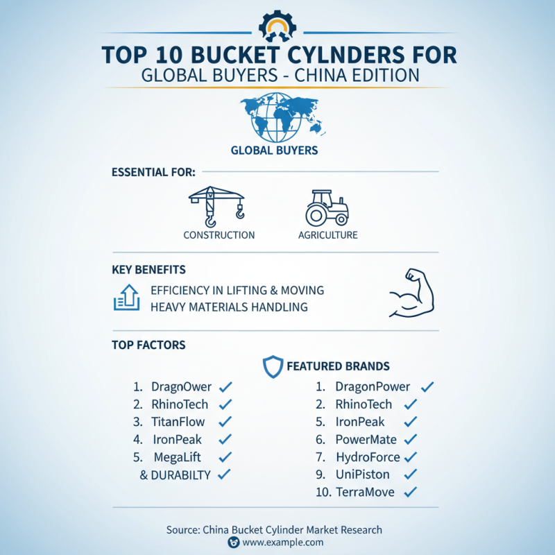 Top 10 Bucket Cylinders in China for Global Buyers?