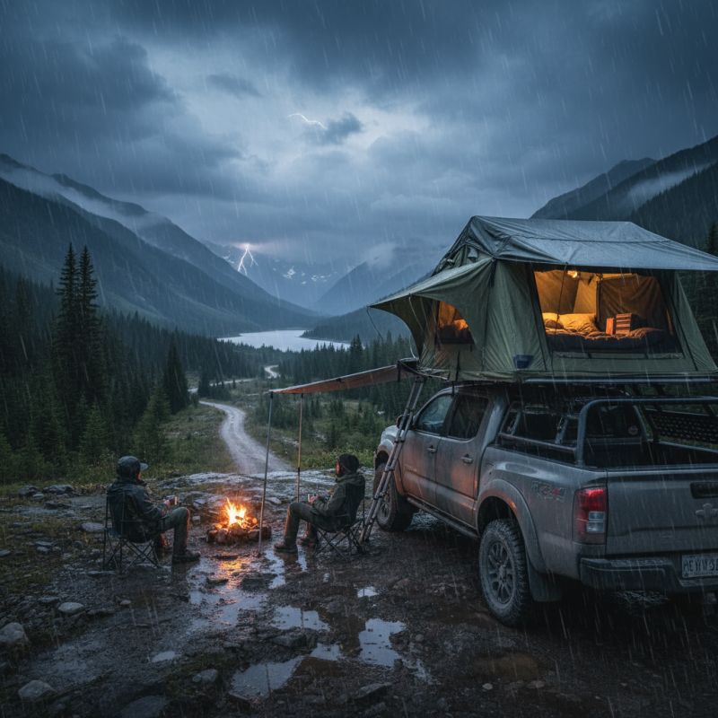 Why Choose Waterproof Pickup Truck Roof Tent for Your Adventures?