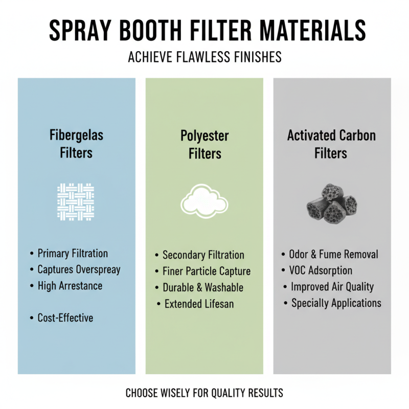Why Choose the Right Spray Booth Filter Material for Quality?