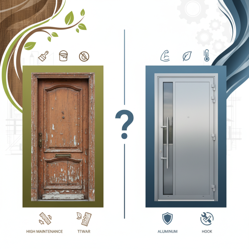 10 Reasons to Choose Aluminum Doors Over Wooden Doors?