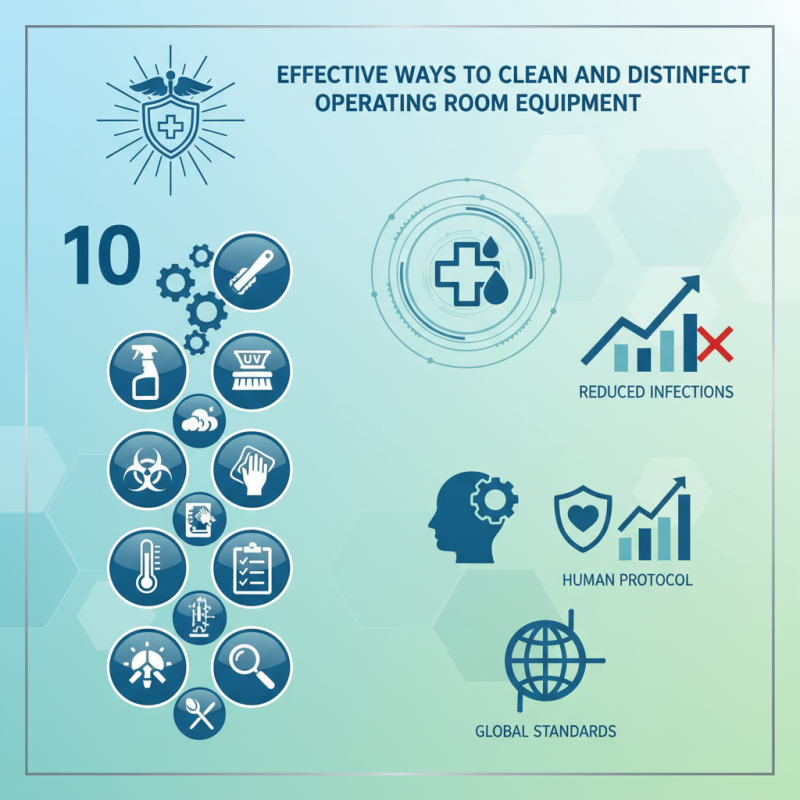 Top 10 Effective Ways to Clean and Disinfect Operating Room Equipment?
