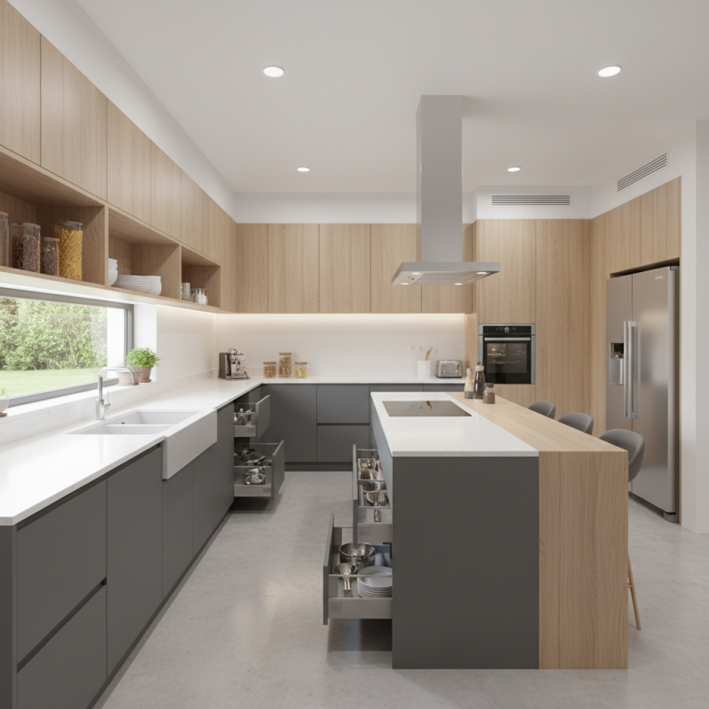 Best Kitchen Cabinet Layout Ideas for Maximum Efficiency?
