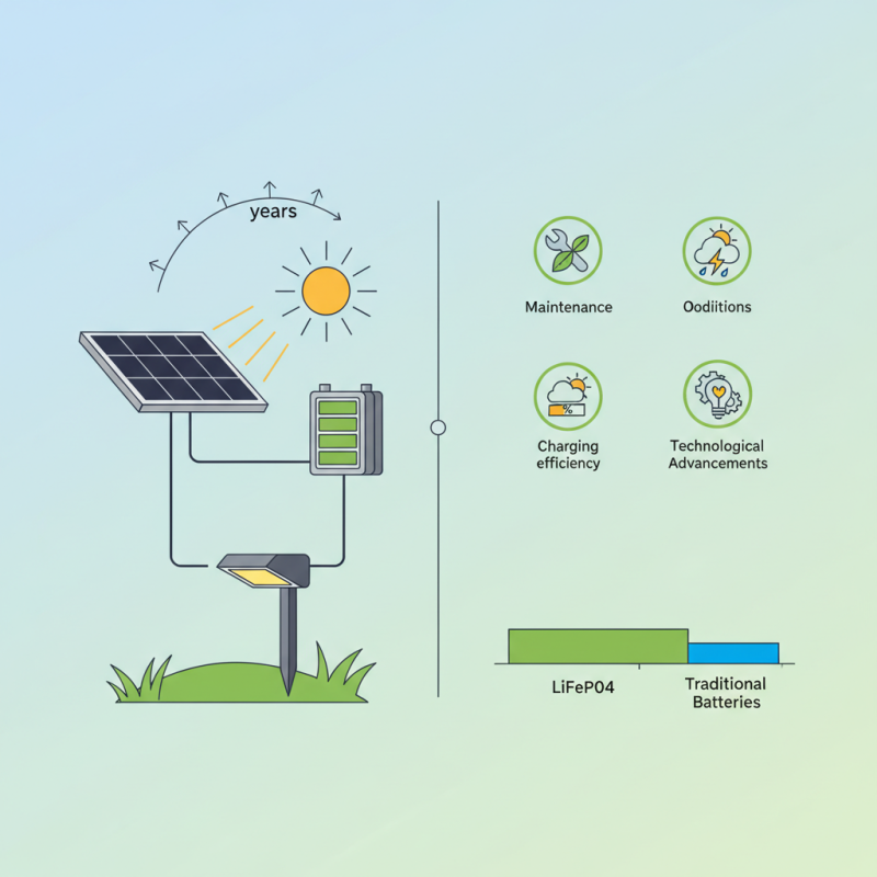 How Long Can LiFePO4 Batteries Power Solar Lighting?