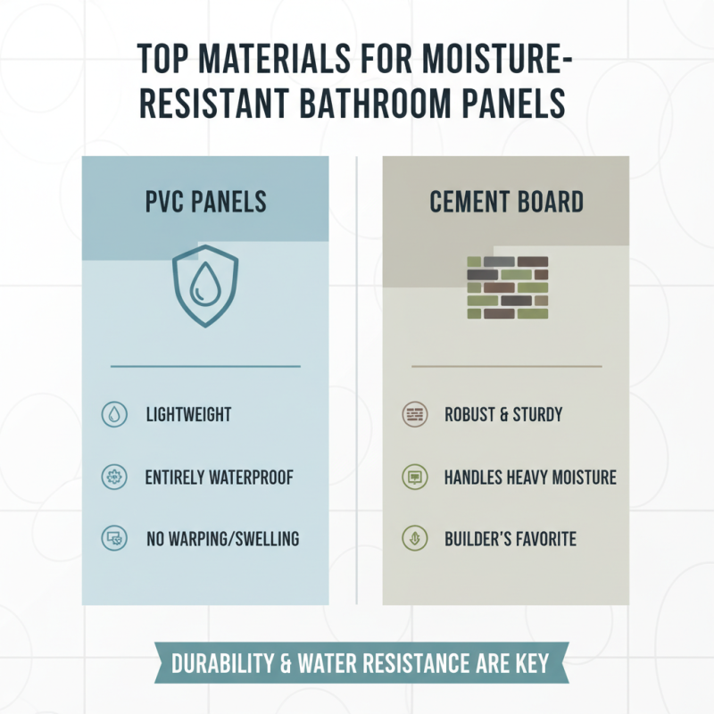 Top 7 Moisture Resistant Panels For Bathrooms You Should Know?