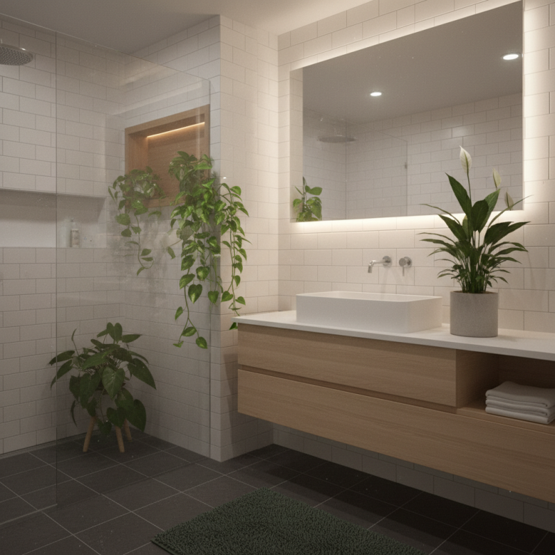 Best Plants for Windowless Bathrooms that Thrive in Humidity?