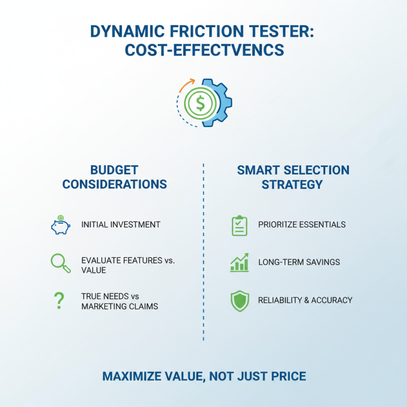 How to Choose the Right Dynamic Friction Tester for Your Needs?
