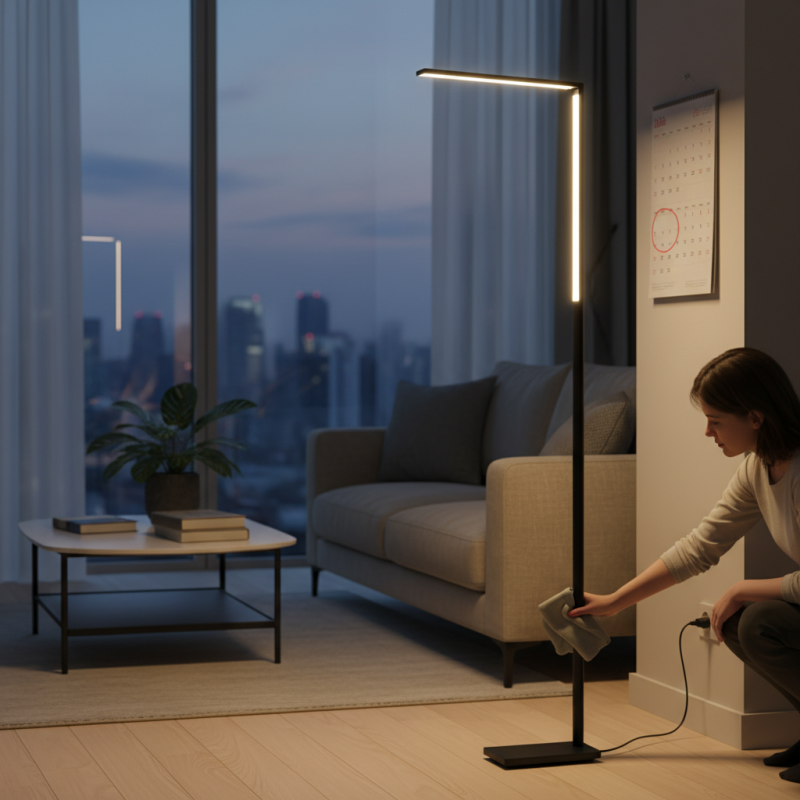 10 Tips to Maintain Floor Standing LED Lights Effectively?
