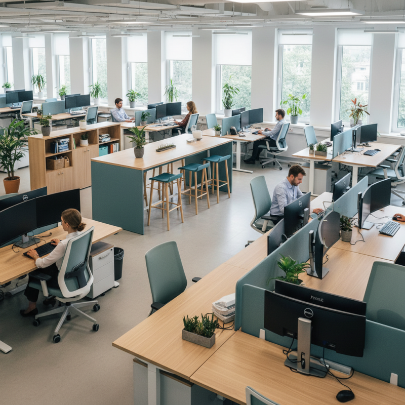 10 Tips on How Office Furniture Influences Employee Productivity?