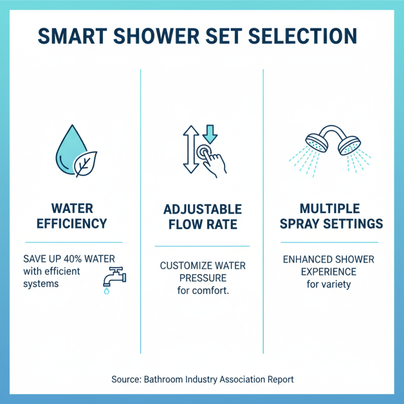 Top 10 Tips for Choosing the Best Modern Shower Set