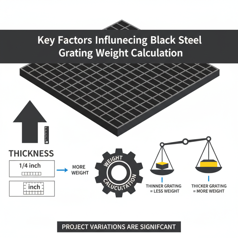 How to Calculate Black Steel Grating Weight for Projects?