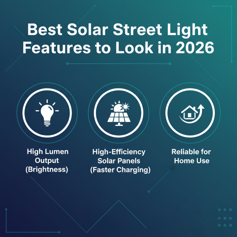 Best Solar Street Light For Home in 2026 What to Consider?