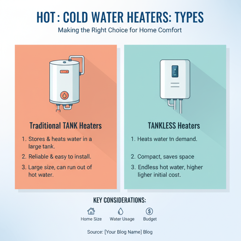 Best Hot Cold Water Heater Options for Your Needs?