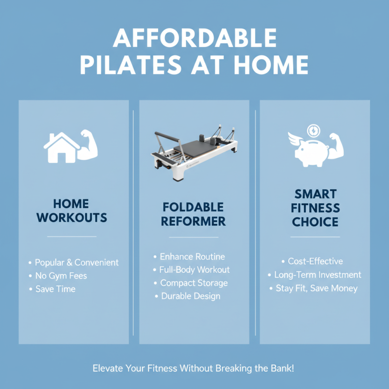 Why Choose a Foldable Pilates Reformer for Home Workouts?