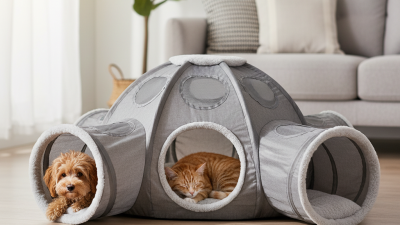 China Top Pet Bed Tent Tunnel for Cozy Cat and Dog Retreats?