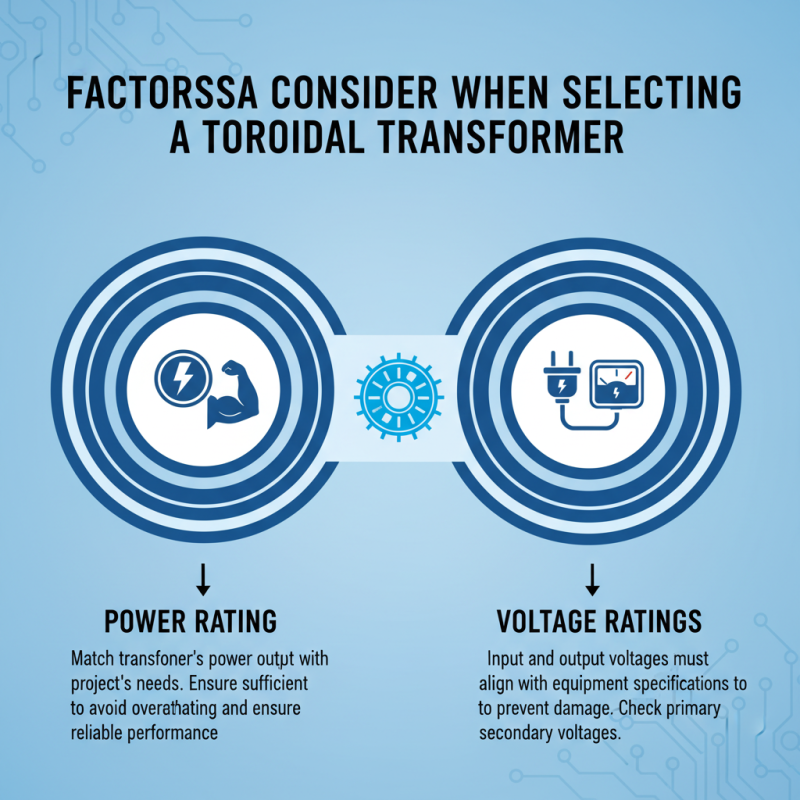 How to Choose the Right Toroidal Transformer for Your Project in 2026?
