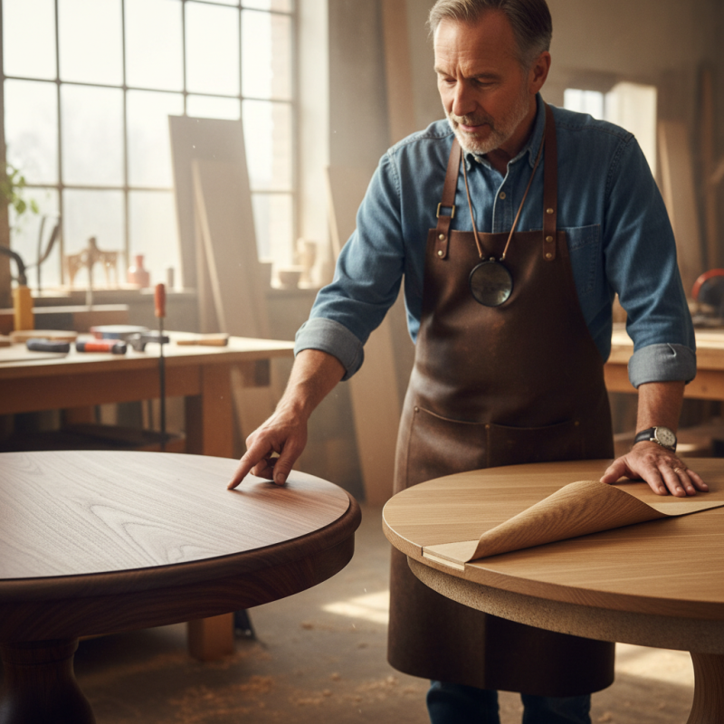 How to Tell if Your Wooden Table is Solid Wood or Veneer?
