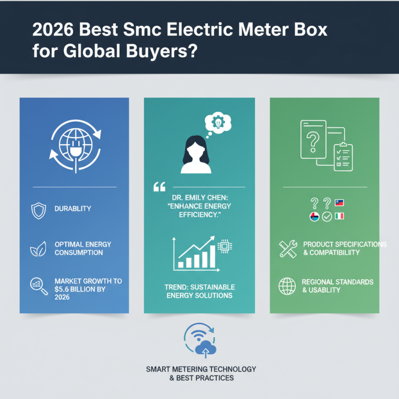 2026 Best Smc Electric Meter Box for Global Buyers?