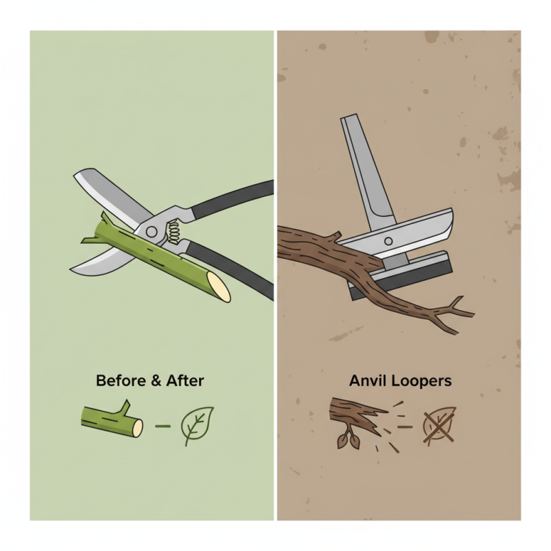 Digital Guide Best Difference Between Bypass and Anvil Loppers?