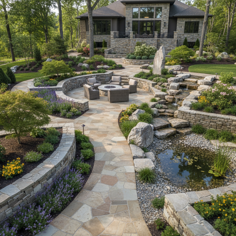 How to Design a Beautiful Garden Using Natural Stone?