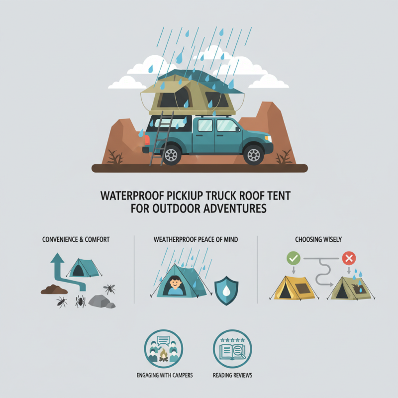 Best Waterproof Pickup Truck Roof Tent for Outdoor Adventures?