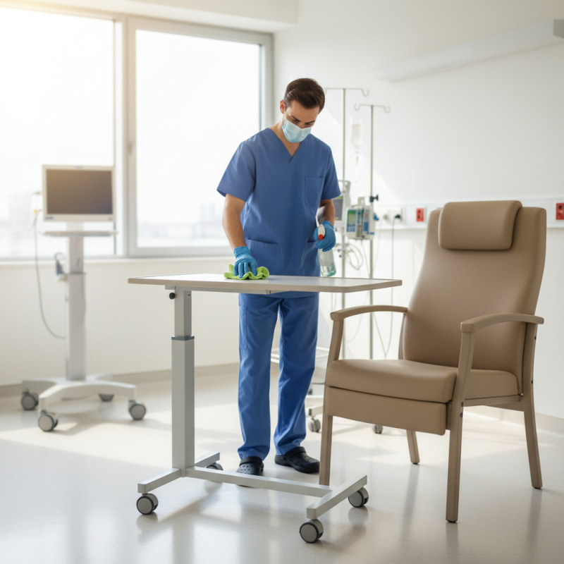 How to Effectively Sanitize Hospital Chairs and Tables?