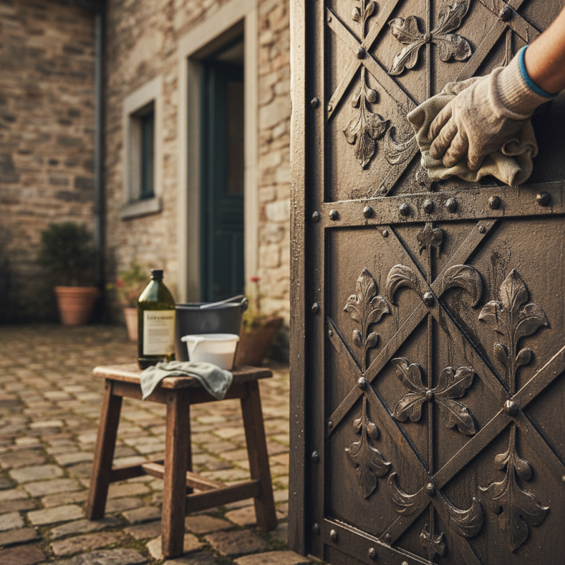 How to Maintain Your Cast Iron Door and Prevent Rust?