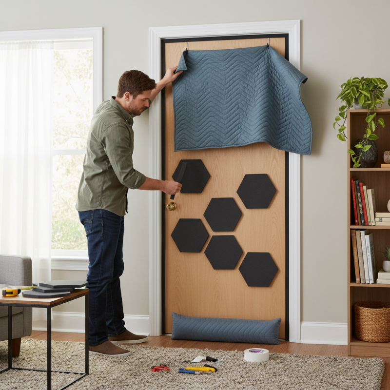 How to Soundproof a Hollow Core Door Cheaply and Effectively?