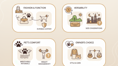 Top Features of Ackmie Custom Leather Pet Bag for Stylish Pet Owners?