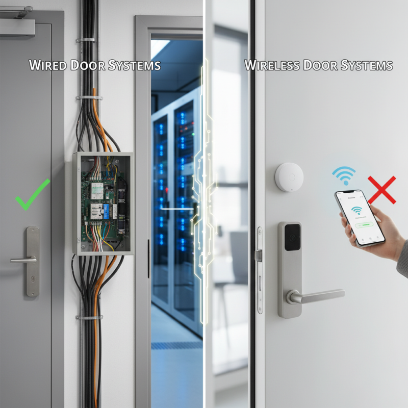 2026 Best Wired vs Wireless Door Systems What Makes Them Different