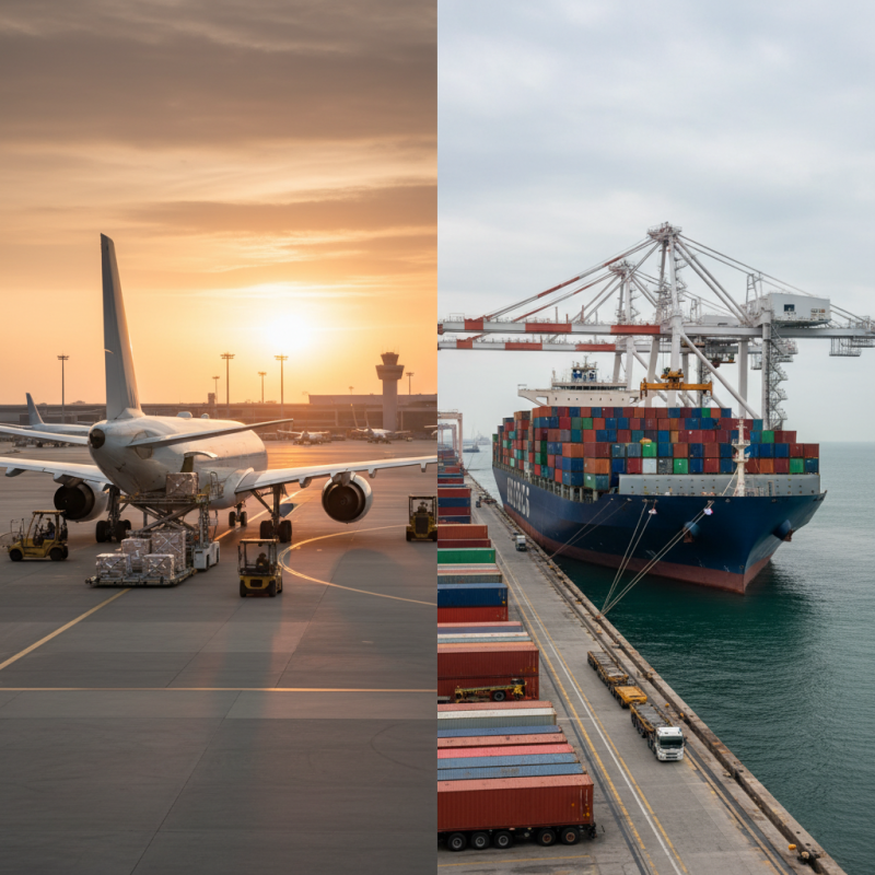 China Best Air Freight vs Sea Freight What is the Difference?