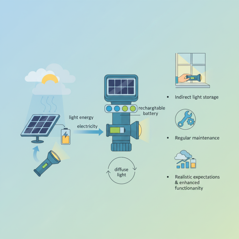 How Do Solar Flashlights Work on Cloudy Days?