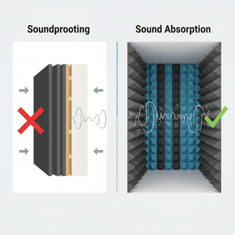 Why is Soundproofing Different from Sound Absorption?