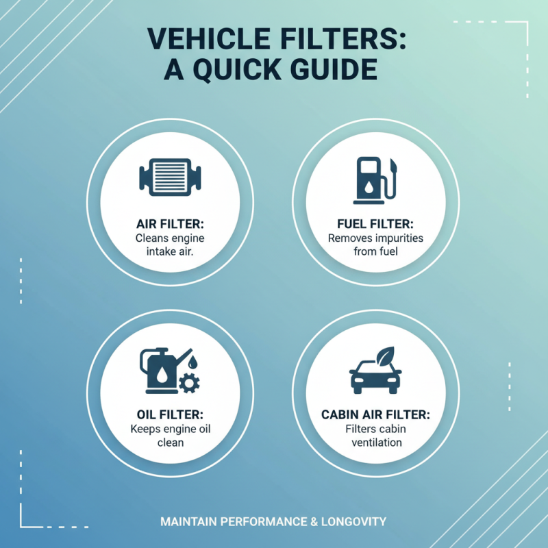 How to Choose the Right Vehicle Filter for Your Needs?