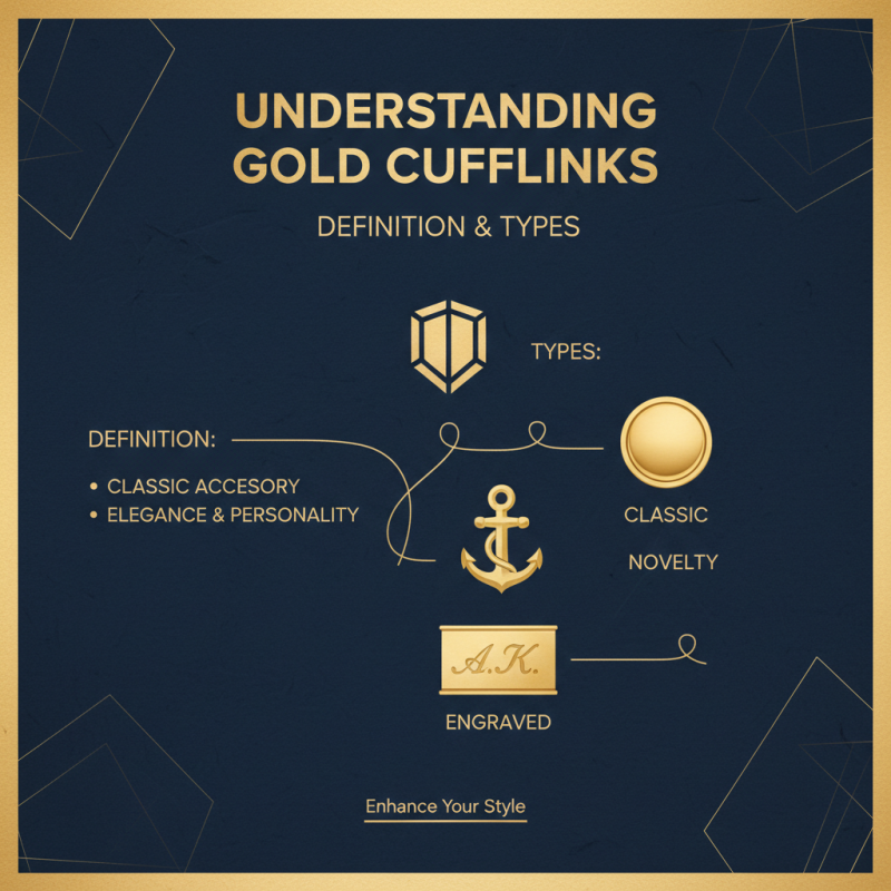 What are Gold Cufflinks and How to Choose the Best?
