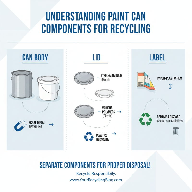 How to Identify Empty Paint Can Components for Recycling and Disposal?