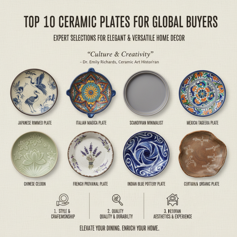 Top 10 Ceramic Plates for Global Buyers to Consider?