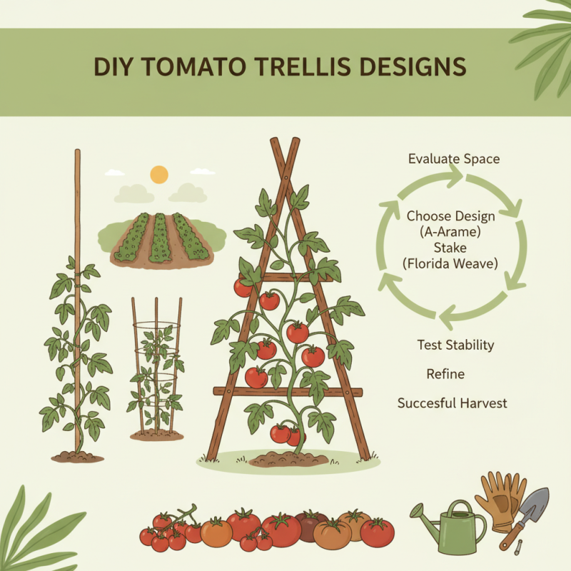What is the Best DIY Tomato Trellis Design for Your Garden?