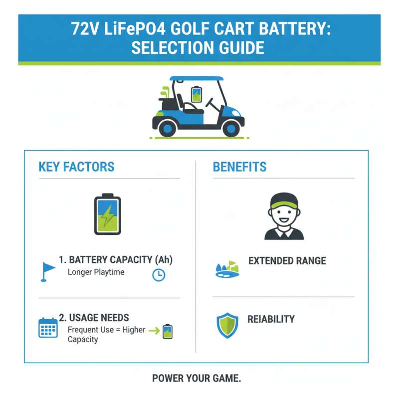 How to Choose the Best 72v Lifepo4 Golf Cart Battery?