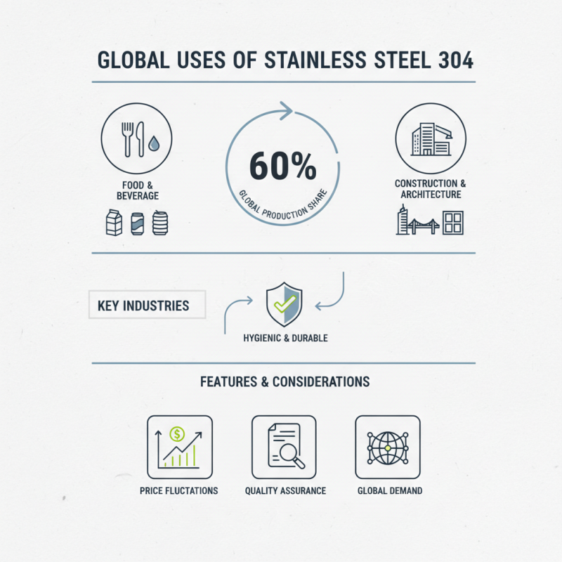 Top Uses of Stainless Steel 304 for Global Buyers?