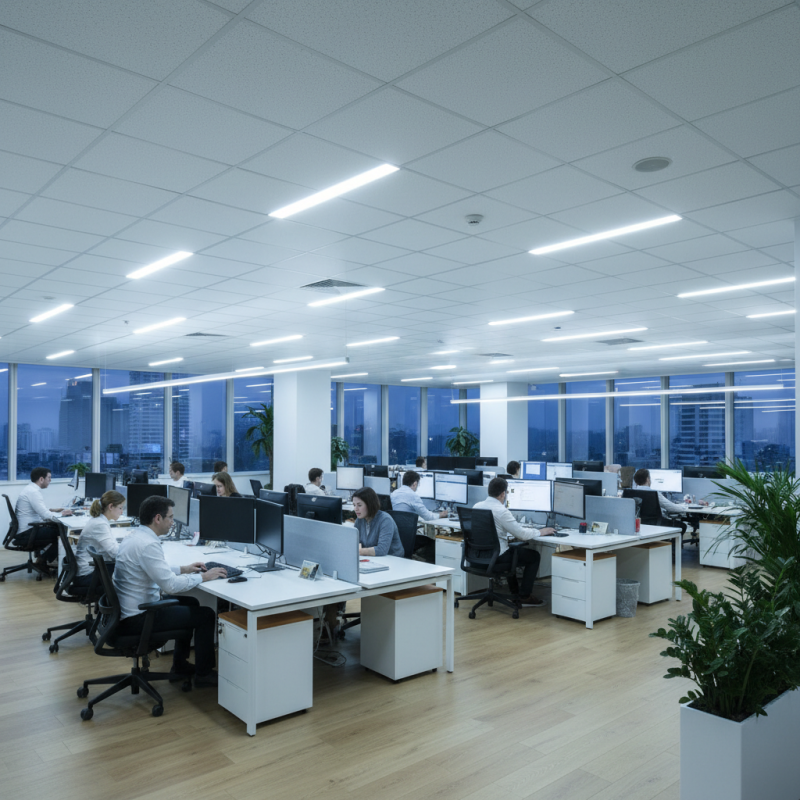 Top 10 Benefits of Led Office Ceiling Lights for Your Business?