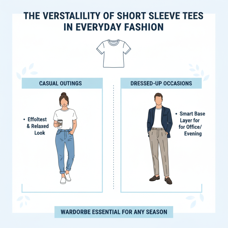 Why Short Sleeve Tees Are a Must Have Staple for Your Wardrobe?