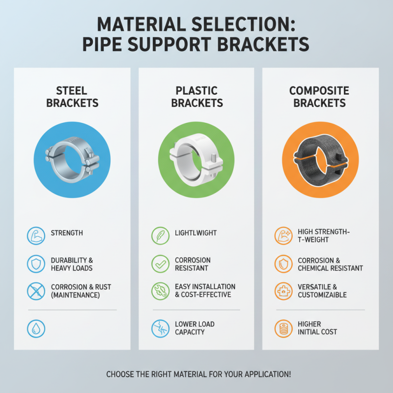 How to Choose the Best Pipe Support Brackets for Your Needs?