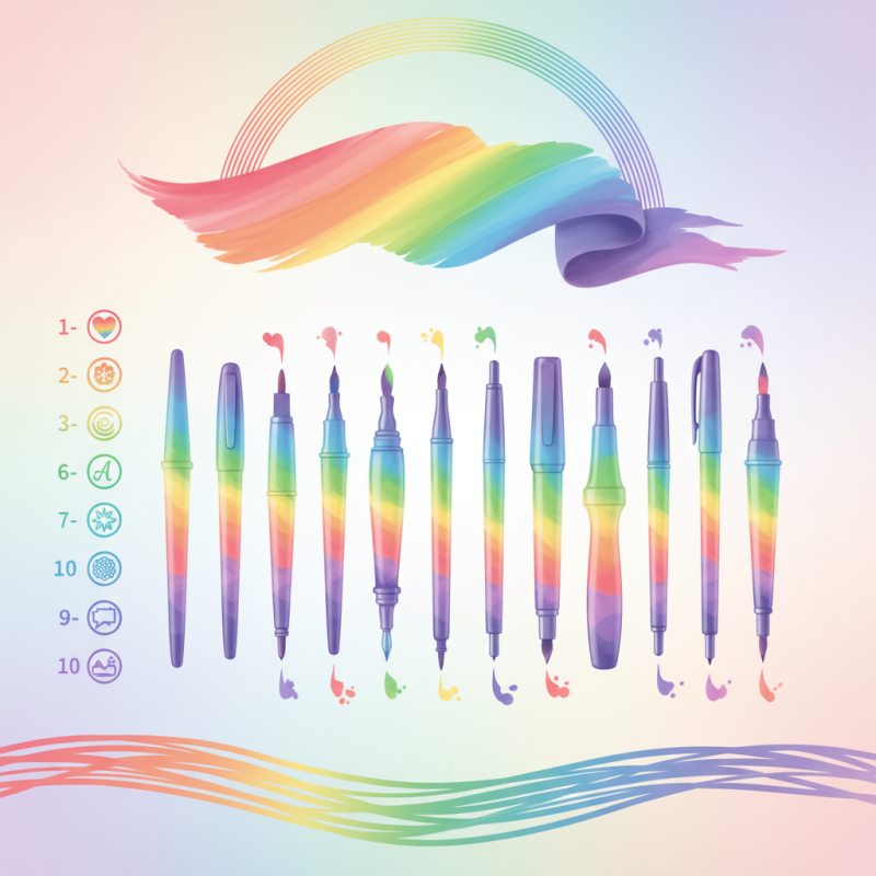 Top 10 Rainbow Brush Pens in China You Need to Try?