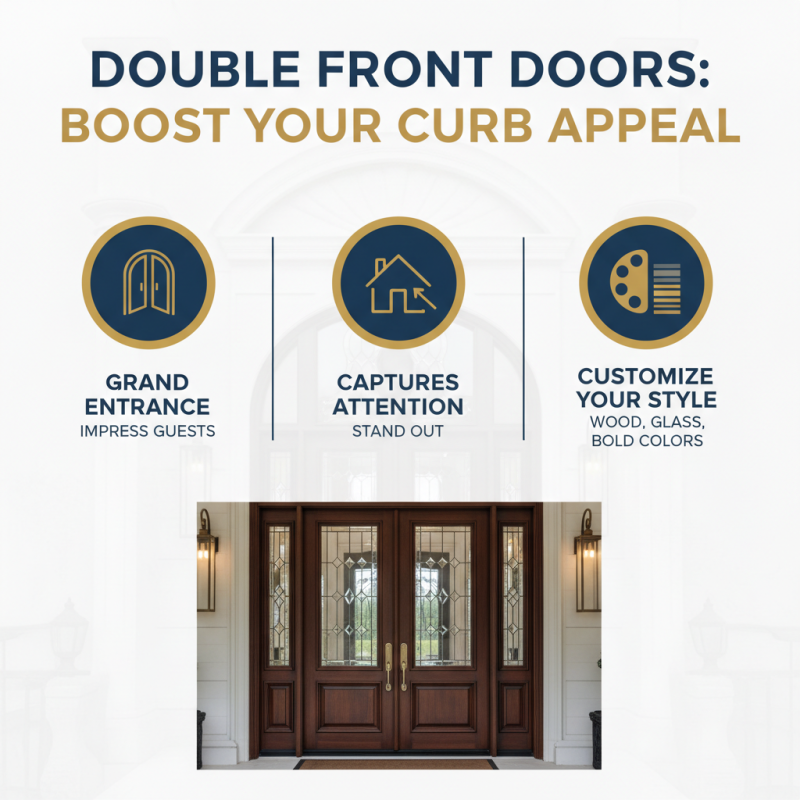 Why Choose Double Front Doors for Your Home Upgrade?