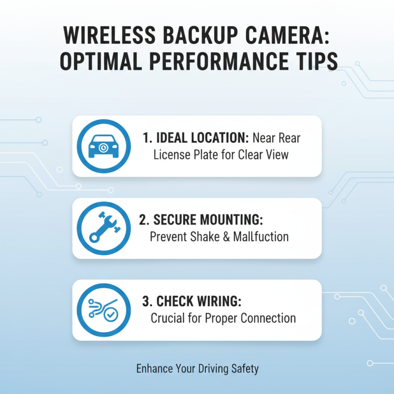 Top Wireless Backup Camera Tips for Safe Driving?