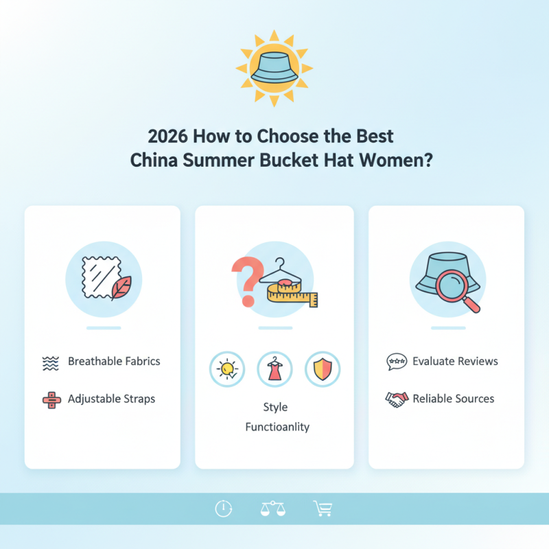 2026 How to Choose the Best China Summer Bucket Hat Women?