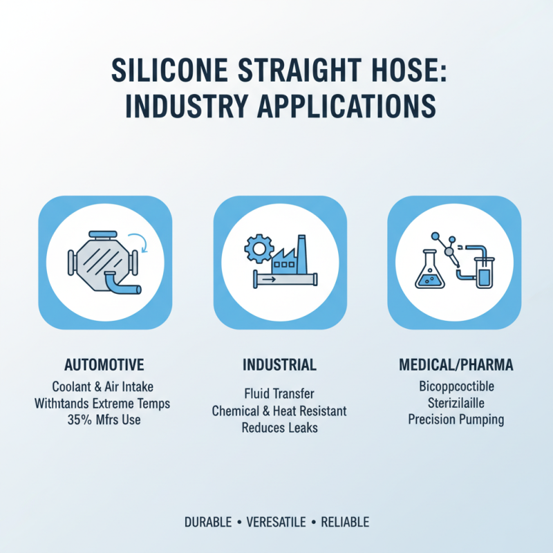 Top Benefits of Using Silicone Straight Hose for Your Applications?